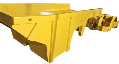 قاب جلوی کامیون معدن